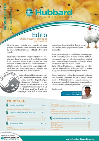 NEWSLETTER HUBBARD N° 10 FRANÇAIS