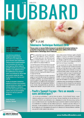 Newsletter Hubbard 14